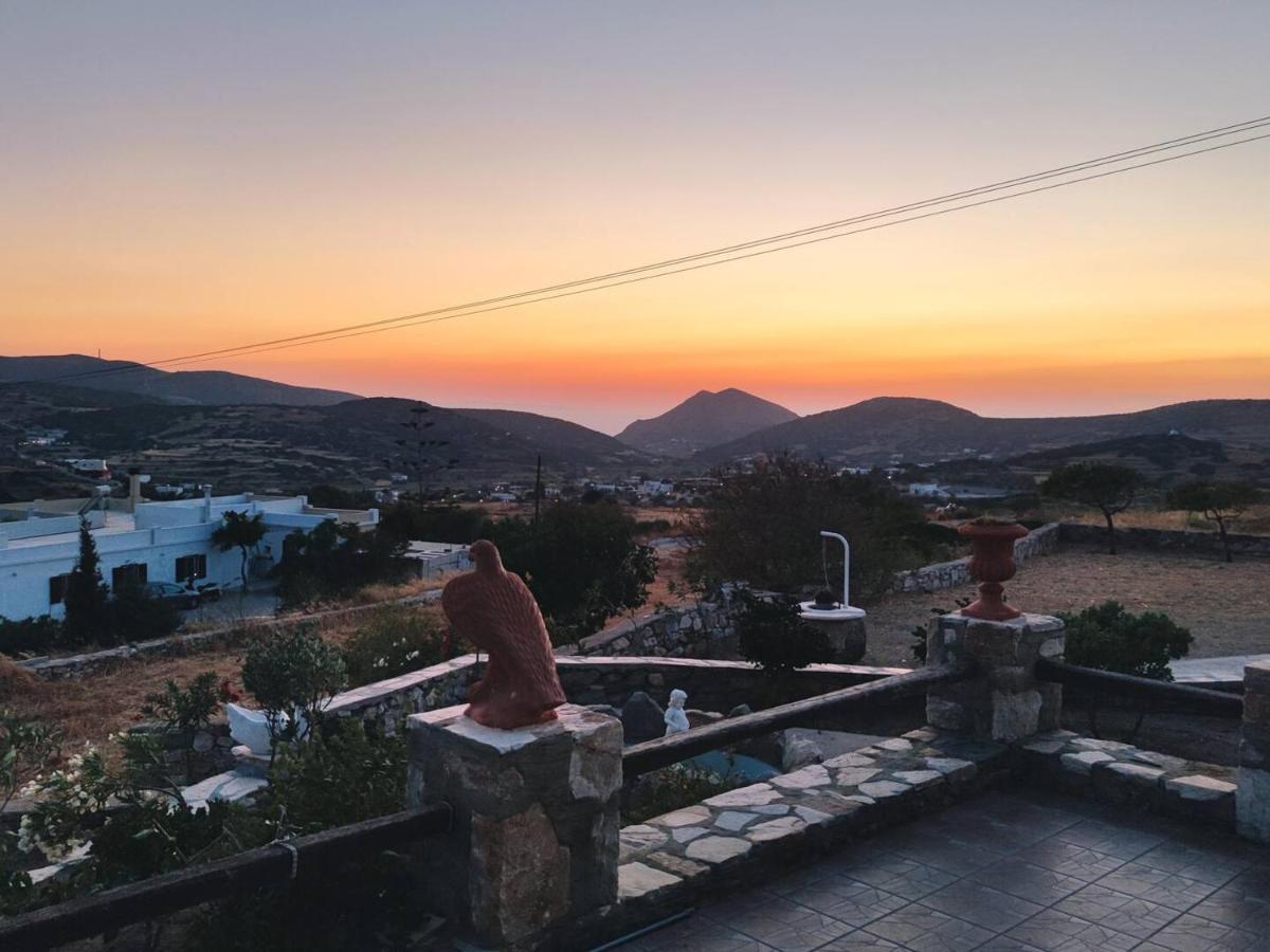 Πέτρινο Εξοχικό Σπίτι Στη Σύρο Agros (Syros) Exterior foto