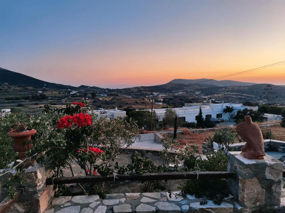 Πέτρινο Εξοχικό Σπίτι Στη Σύρο Agros (Syros) Exterior foto